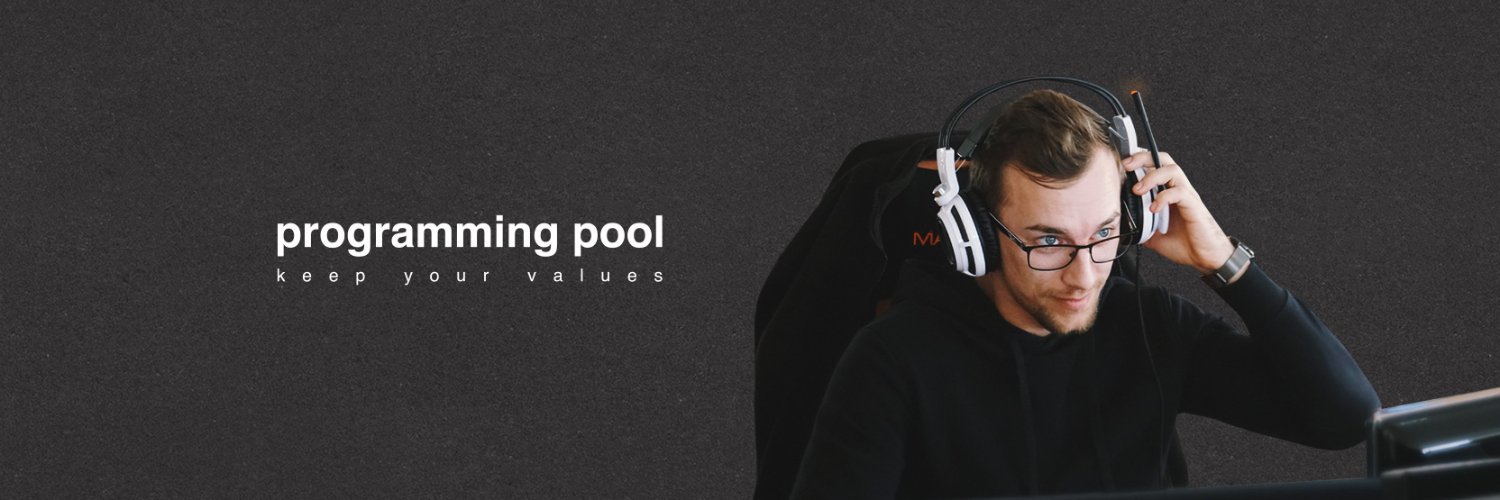 Programming Pool banner