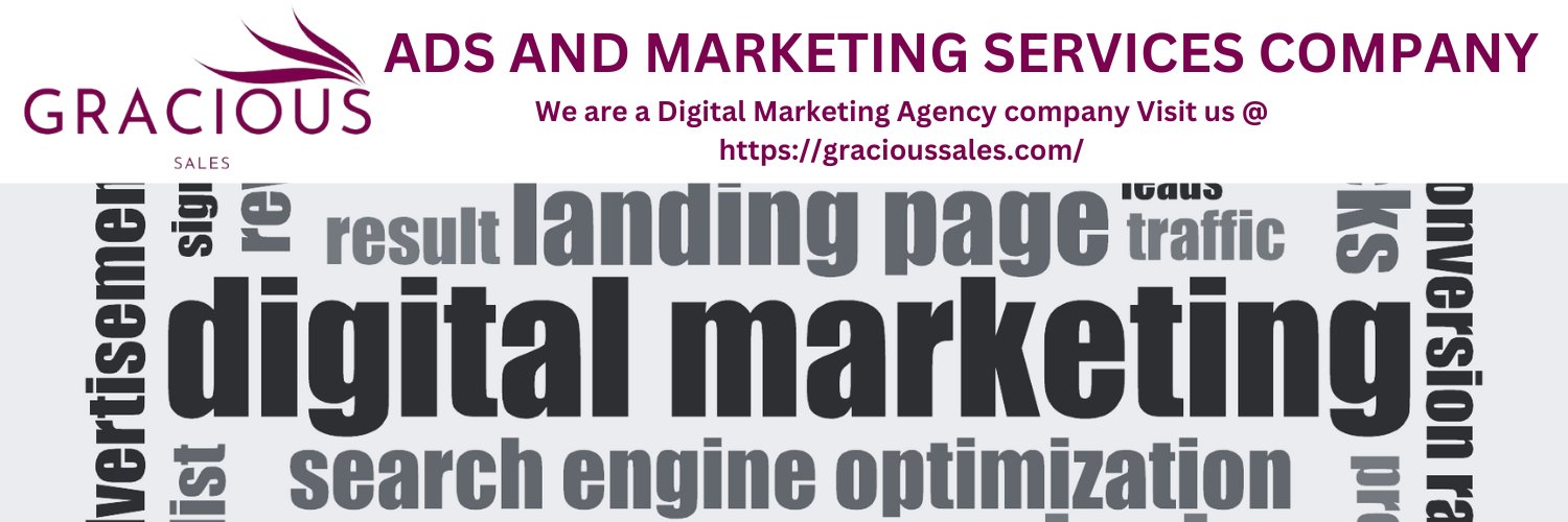 Gracioussales Ads and Marketing Services Profile Banner