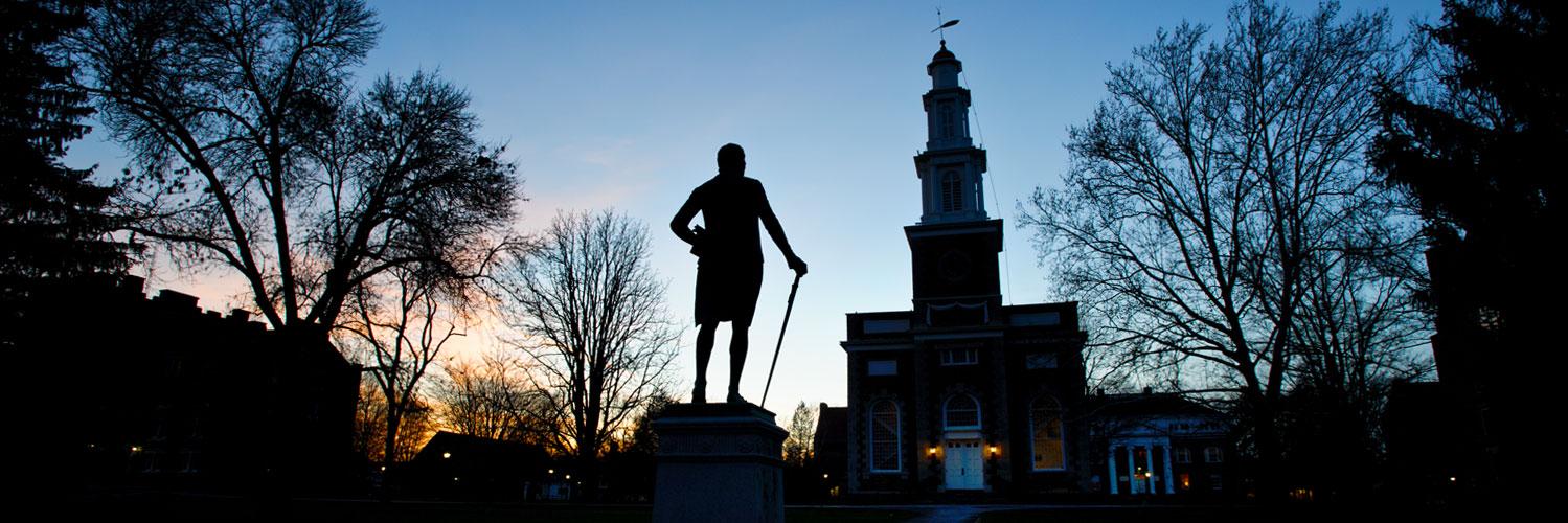 Hamilton College's banner