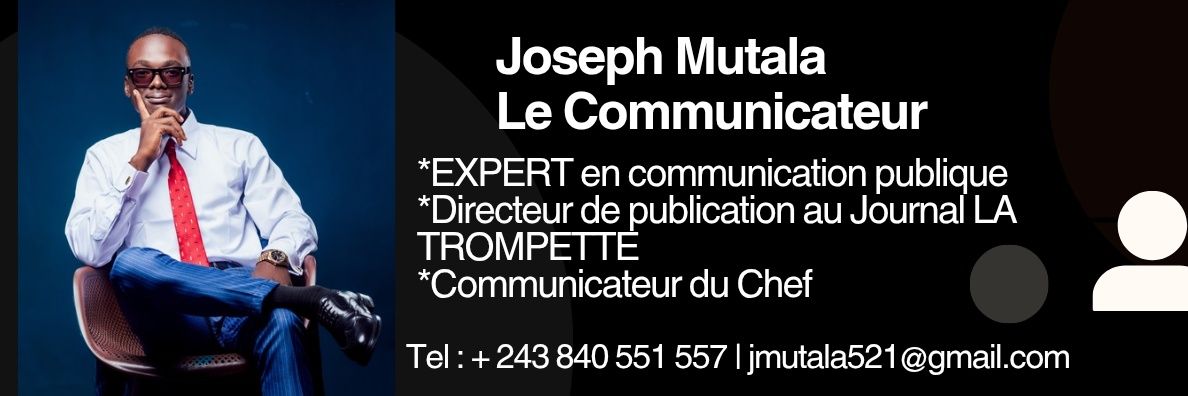 Joseph Mutala Le Communicateur banner