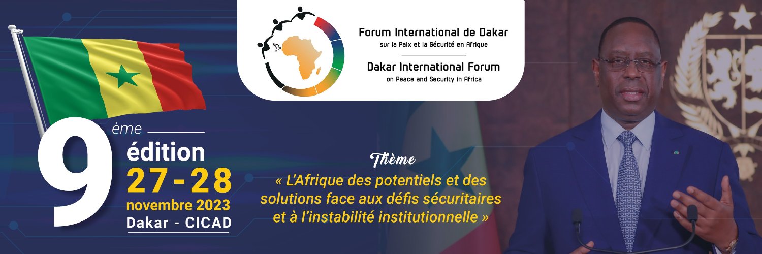 Forum International de Dakar banner
