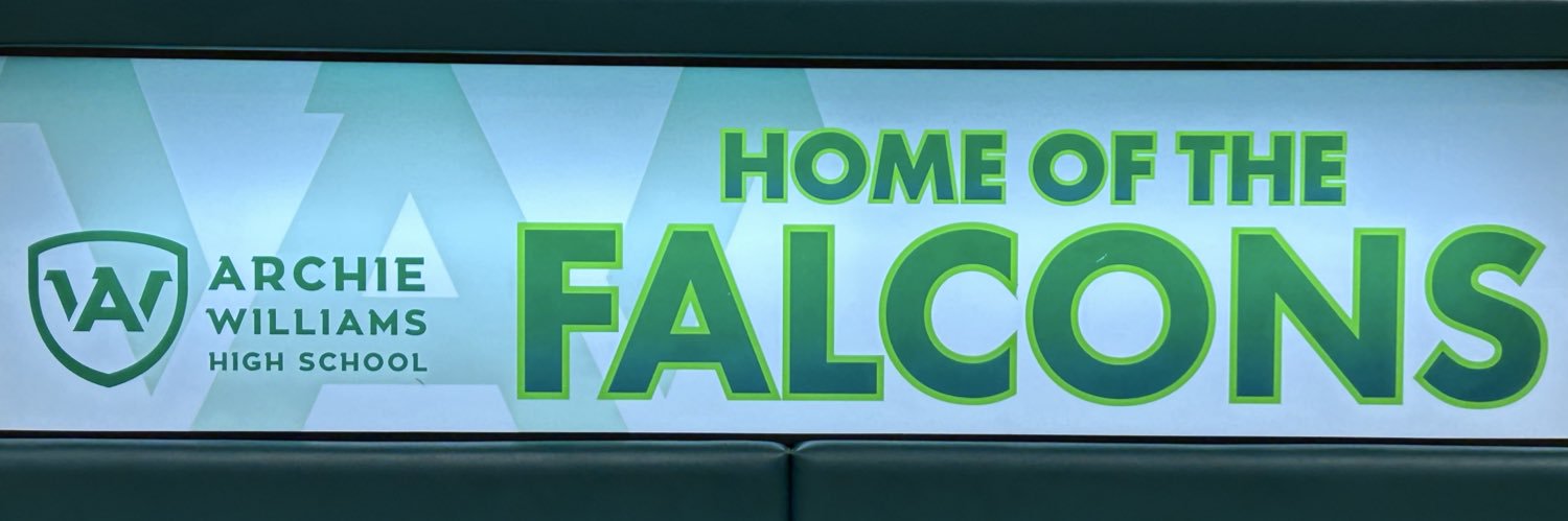 Archie Williams Falcons Basketball banner