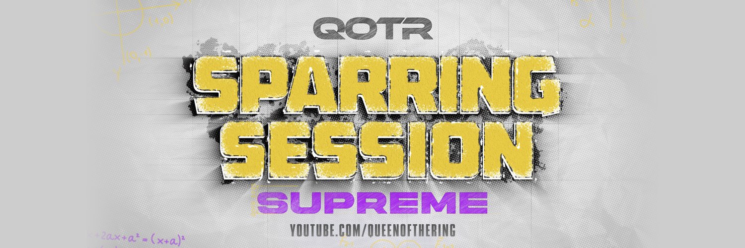 QUEEN OF THE RING's banner