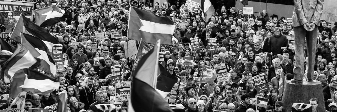 Stop The War Scotland's banner