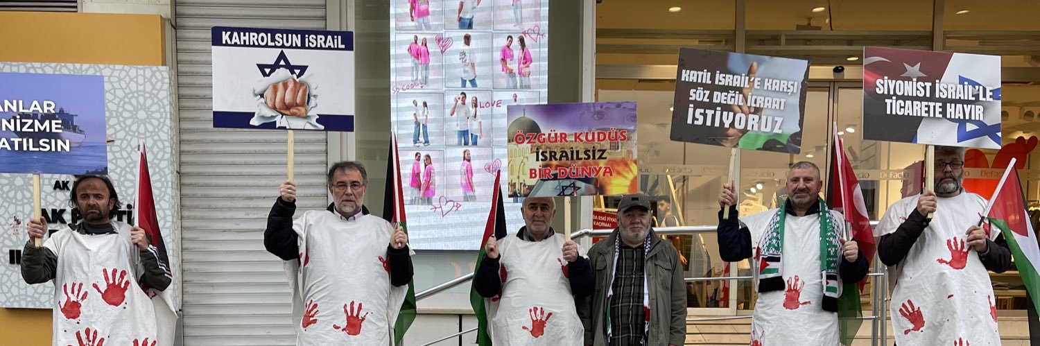 Filistin İçin Ayağa Kalk banner