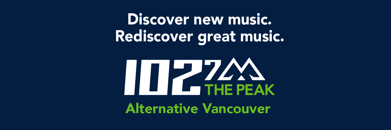102.7 THE PEAK banner