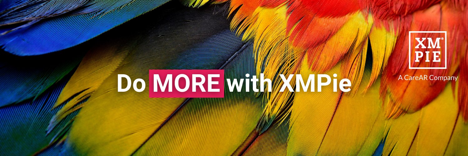 XMPie's profile banner image