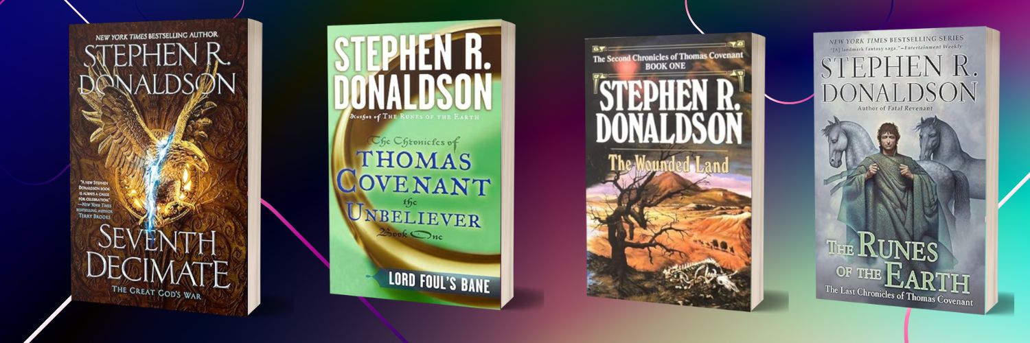 Stephen R. Donaldson banner