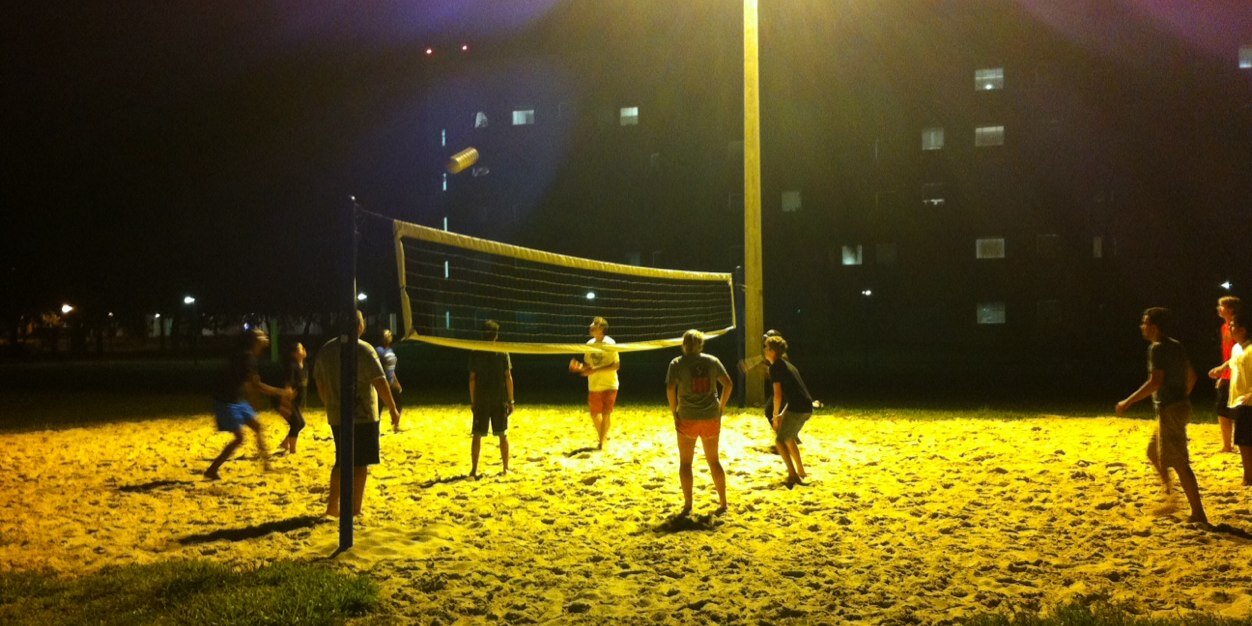 FAU Beach Volleyball banner
