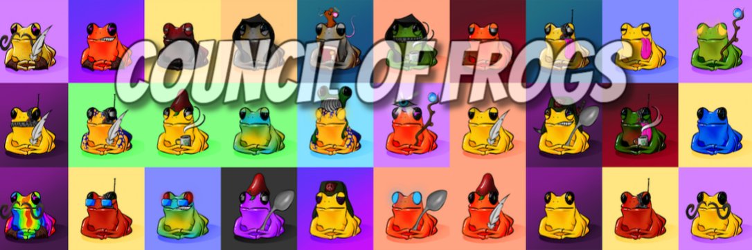 Council of Frogs banner