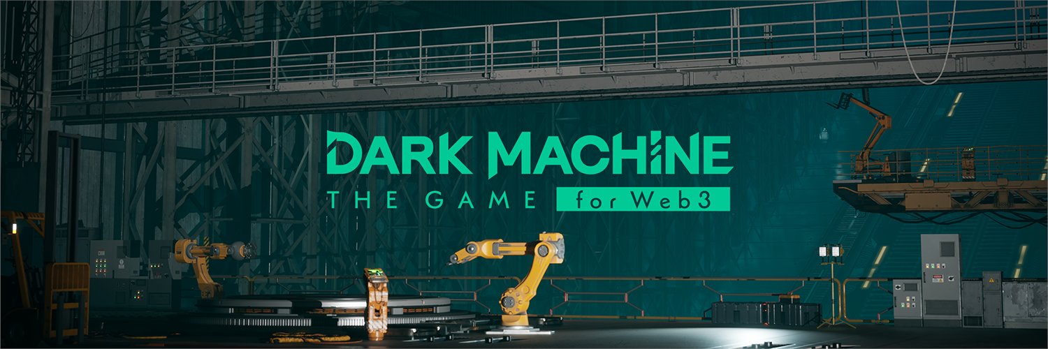 DARK MACHINE THE GAME for Web3 banner