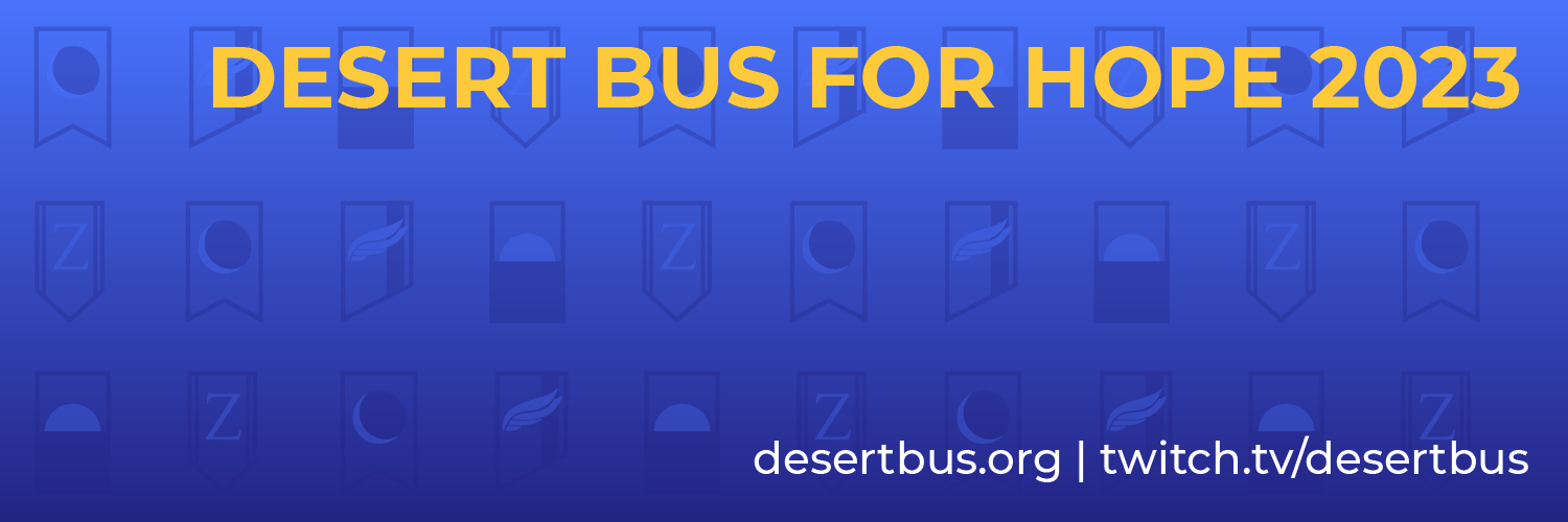 Desert Bus for Hope Profile Banner