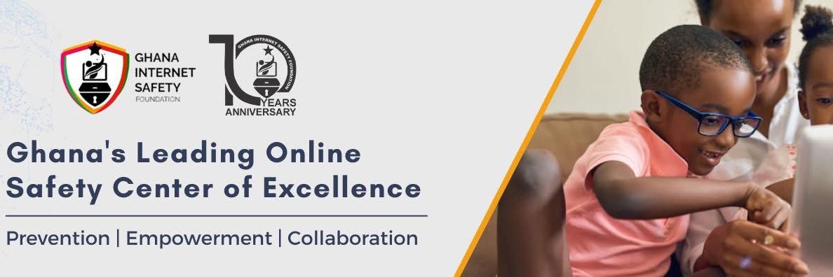Ghana Internet Safety Foundation's banner
