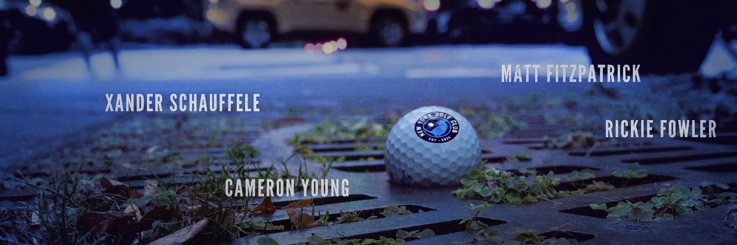 New York Golf Club's banner