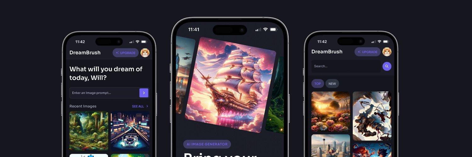DreamBrush.AI - AI Art App banner
