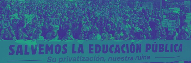 Asamblea Menos Lectivas #SalvemosLaPública banner