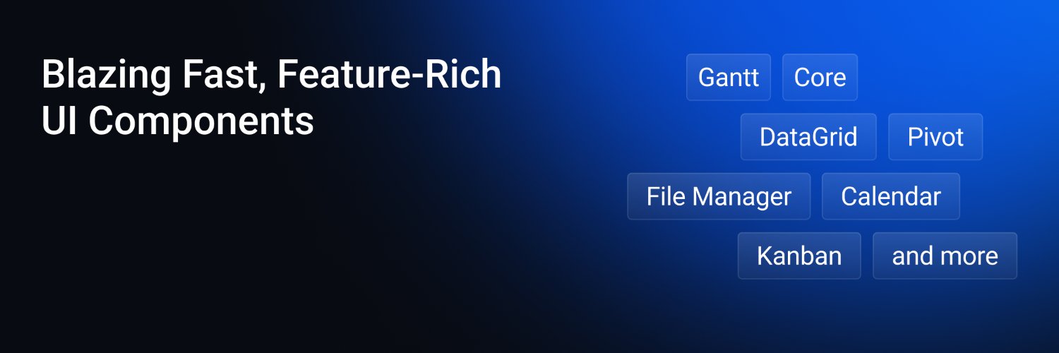 SVAR UI Widgets banner