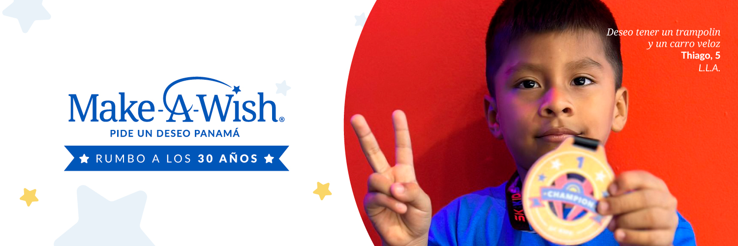 Make-A-Wish Panamá banner