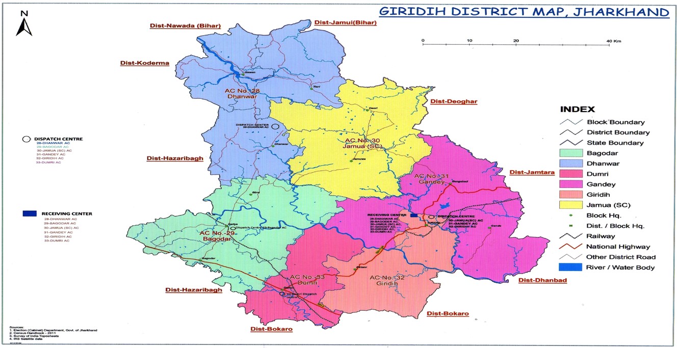 District Election Officer, Giridih banner