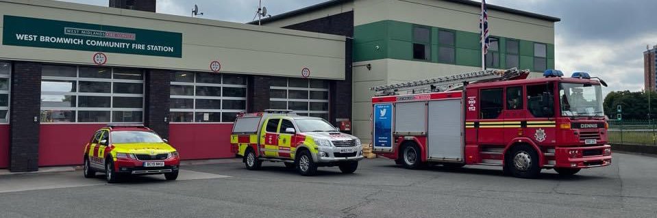 West Bromwich Fire Station banner