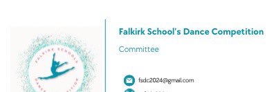 Falkirk Schools Dance Competition banner