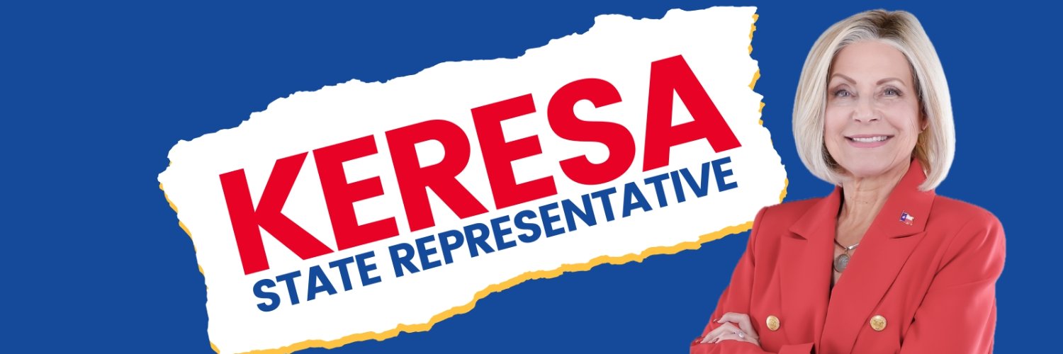 Keresa Richardson for Texas's banner