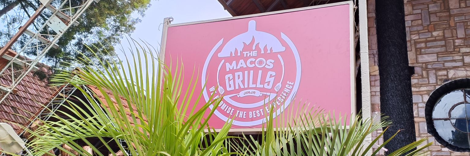 The Macos Grills Jinja's banner