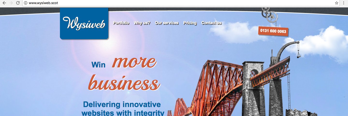 Wysiweb's profile banner image