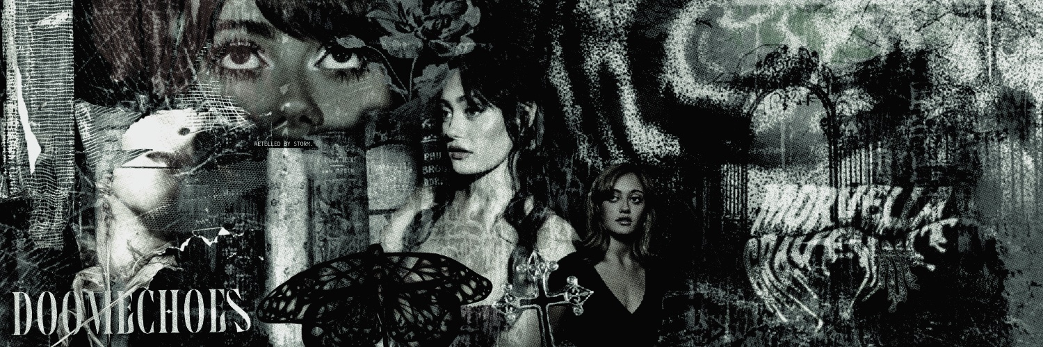 ‍ ‍† ‍𝔡𝑒𝑎𝑡𝘩’𝓈 𝗺𝗮𝗿𝗶𝗼𝗻𝗲𝘁𝘁𝗲. ‍ banner