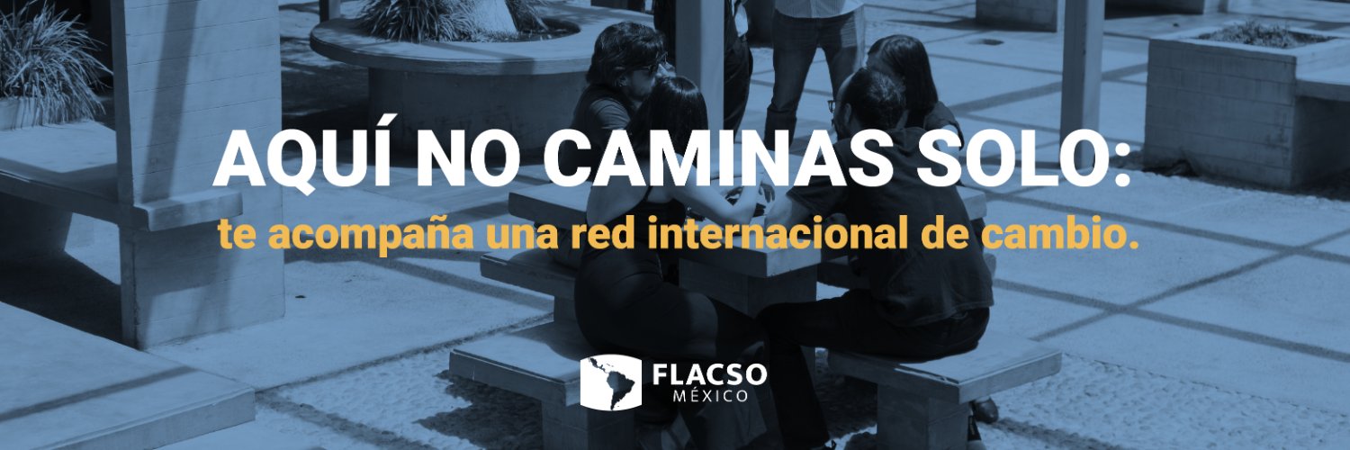 FLACSO México's banner