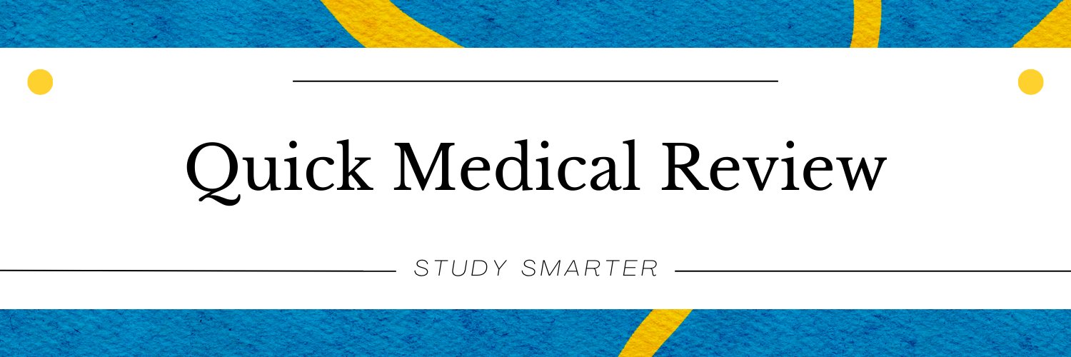 Quick Medical Review banner
