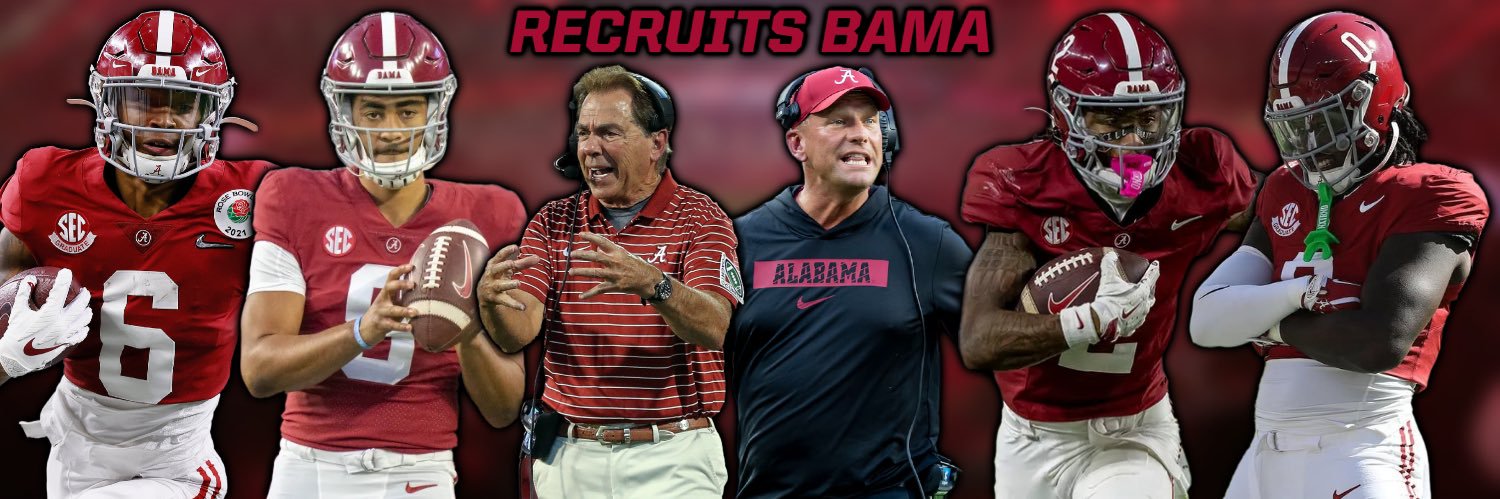 Recruits Bama's banner