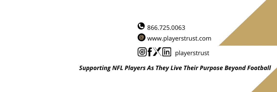 The Trust (Powered by the NFLPA) banner