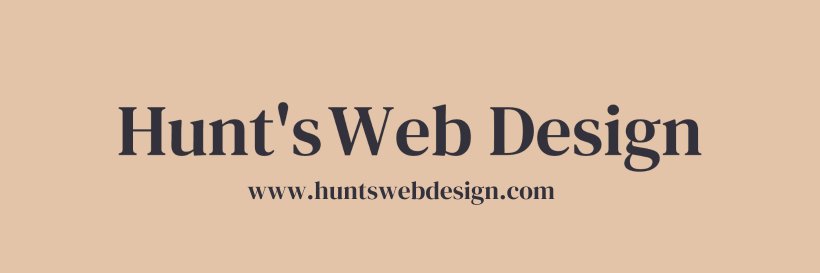 Hunt's Web Design banner