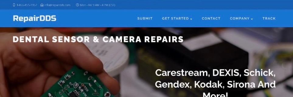 RepairDDS - Dental Sensor Repair banner