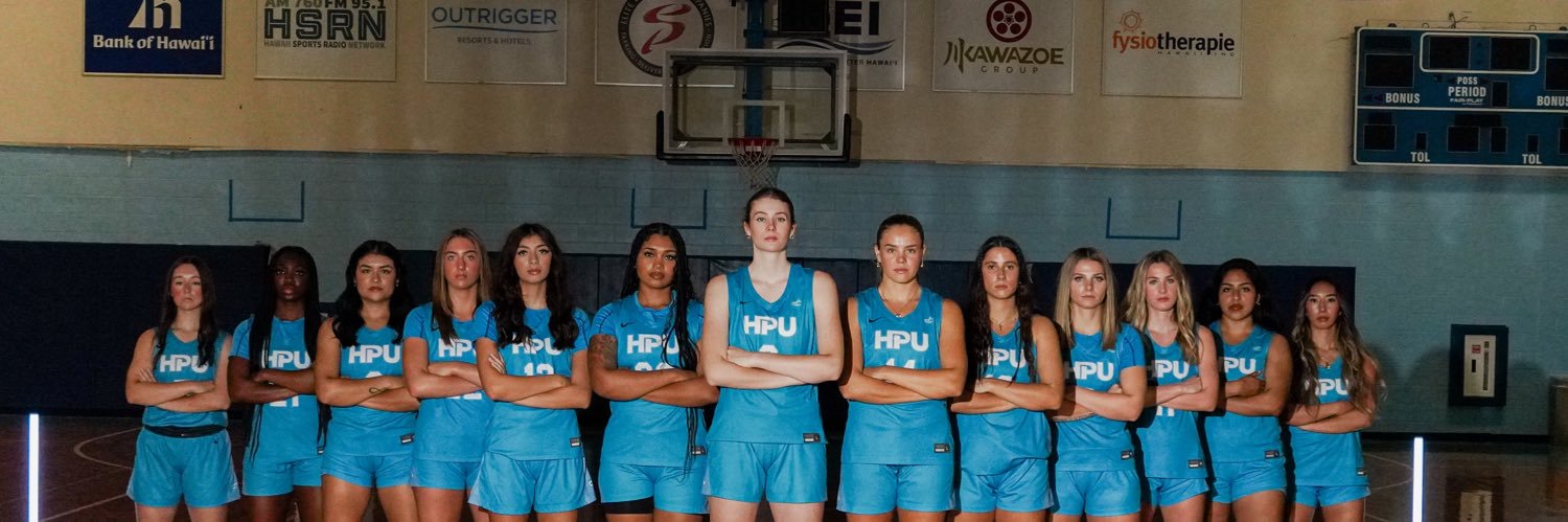 Hawaii Pacific WBB's banner