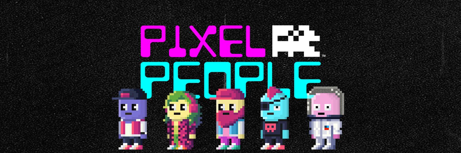 Pixel People Art Collaboration banner