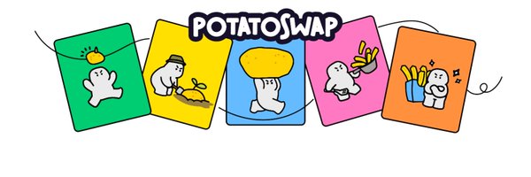 PotatoSwap - Live on X Layer! Profile Banner