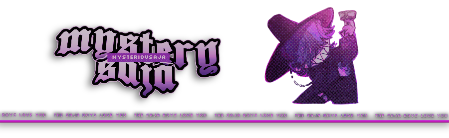 ᅠ⺍ᅠ‍*𝓼ᴬᴶᴬ┈ 𝙼𝗬𝗦𝗧𝗘𝗥𝗬.ᅠ‍ ‍︶ᅟ!̲ᅟ's banner