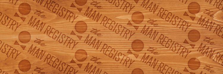 The Man Registry banner