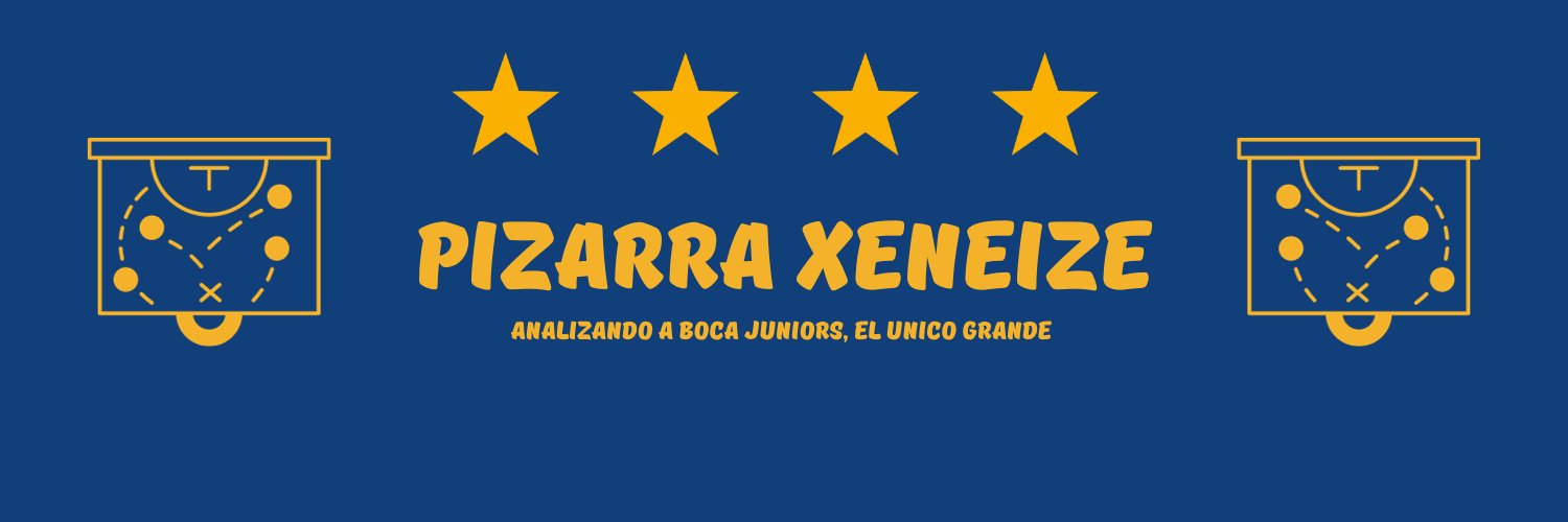 Pizarra Xeneize's banner