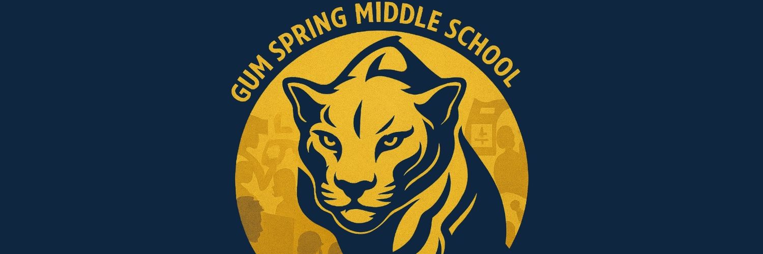 Gum Spring Middle School banner