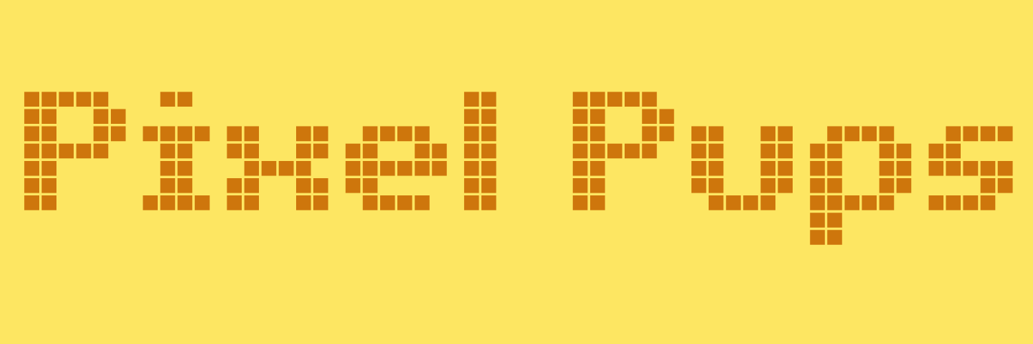 Pixel Pups banner