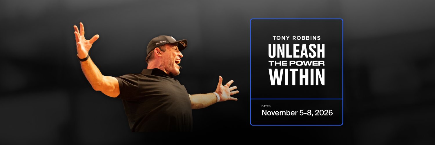 Tony Robbins banner