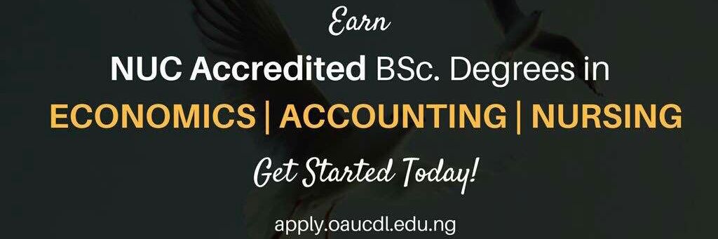 OAU Distance Learning banner