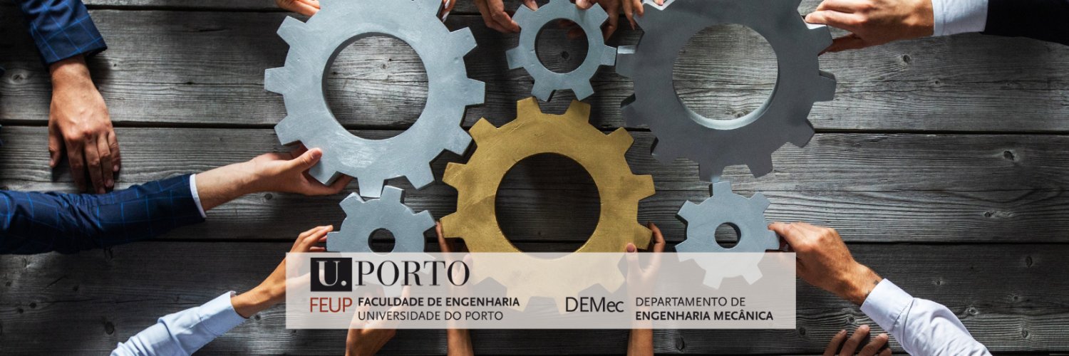 Departamento de Engenharia Mecânica da FEUP banner
