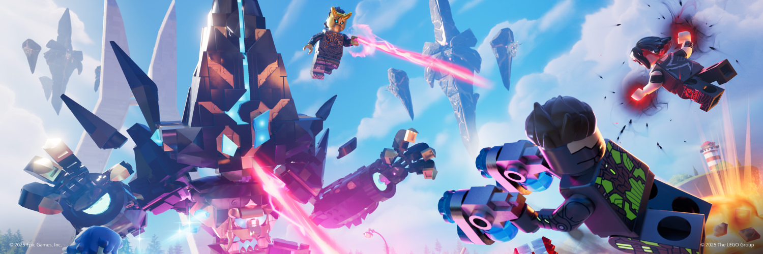 LEGO Fortnite's banner