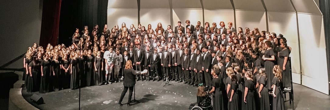 Pearce Choir banner