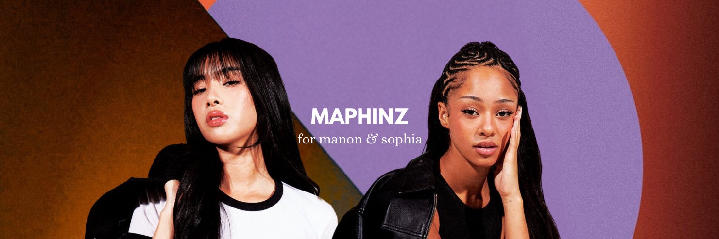 ˚୨୧⋆ manon & sophia ｡˚ ⋆ banner