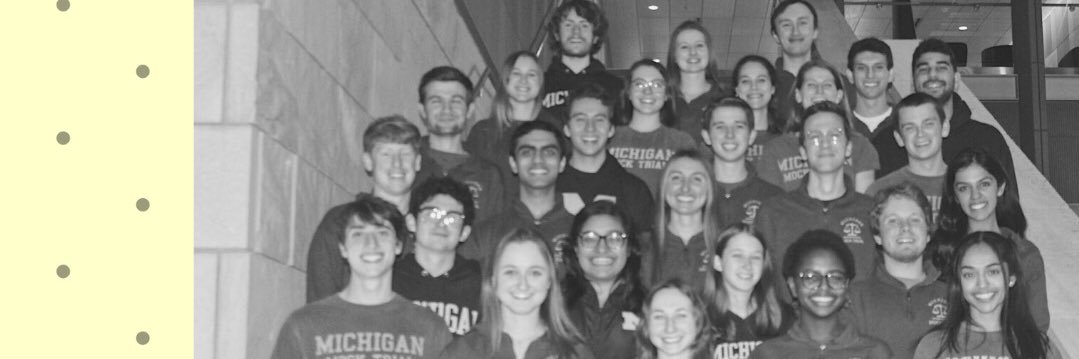 Michigan Mock Trial banner